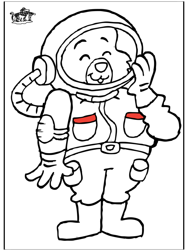 астронавт кошки - Космос