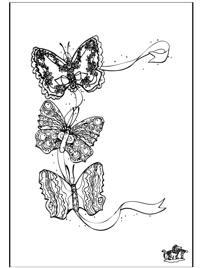 Бабочка 3 - Насекомые