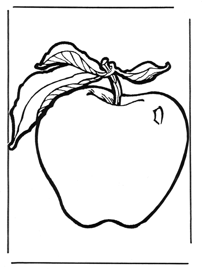 Яблоко 1 - Овощи и фрукты