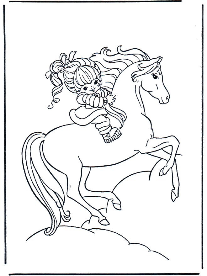 Девочка на лошади 1 - Лошади