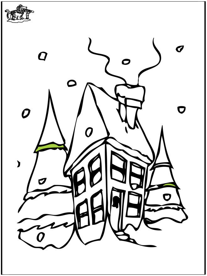 Дом в снегу 2 - В доме и вне дома