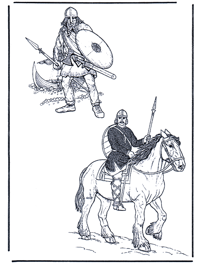 Два солдата - Средние века
