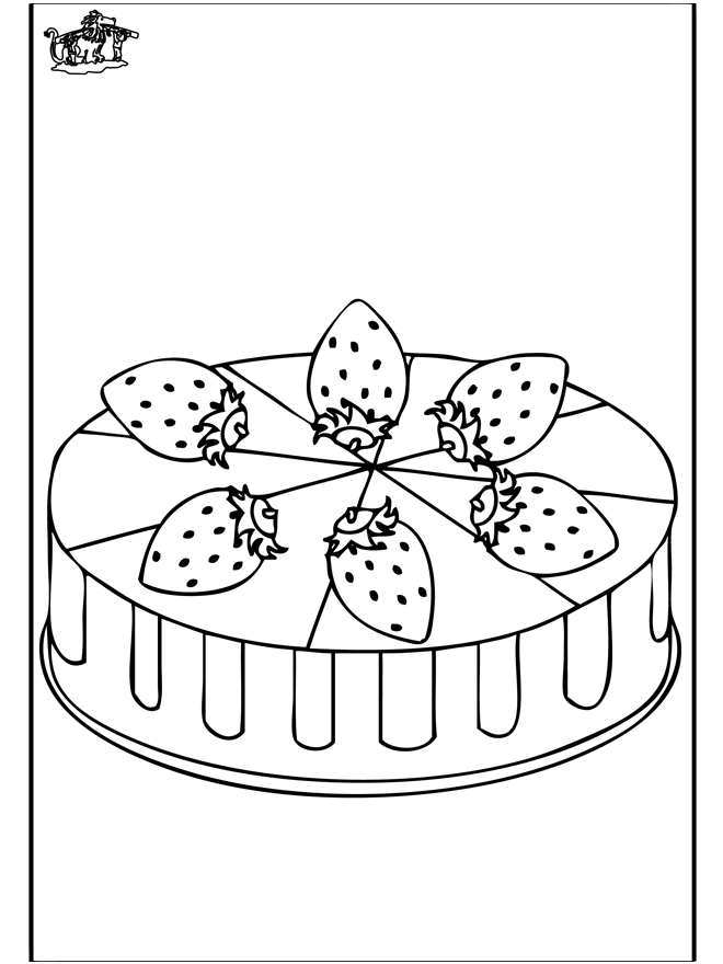 Клубничный пирог