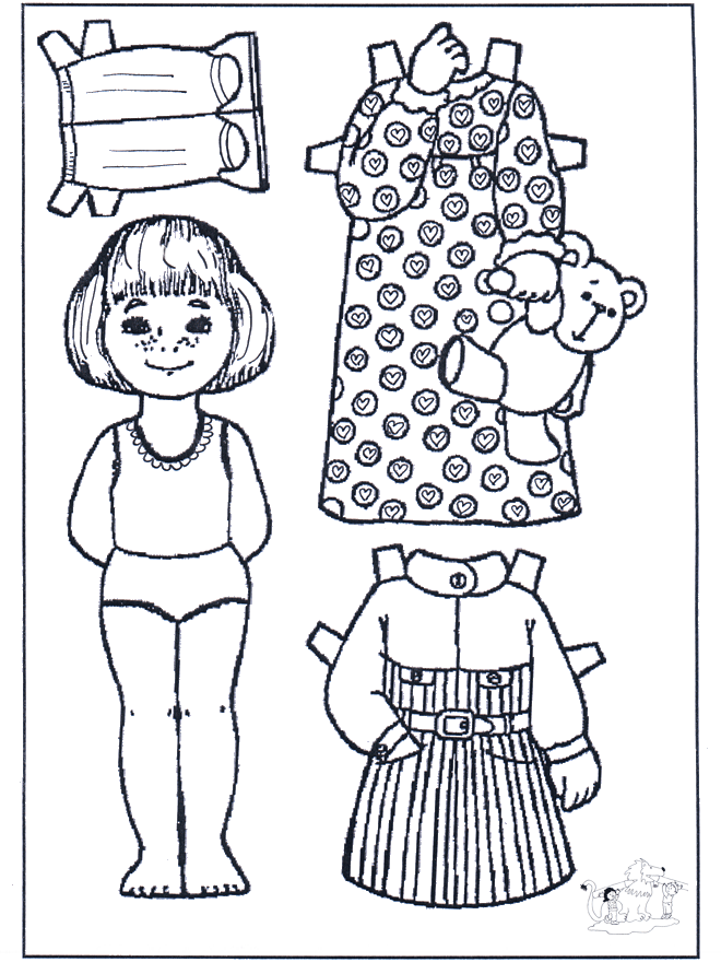 Кукла для одевания 5 - Куклы для одевания