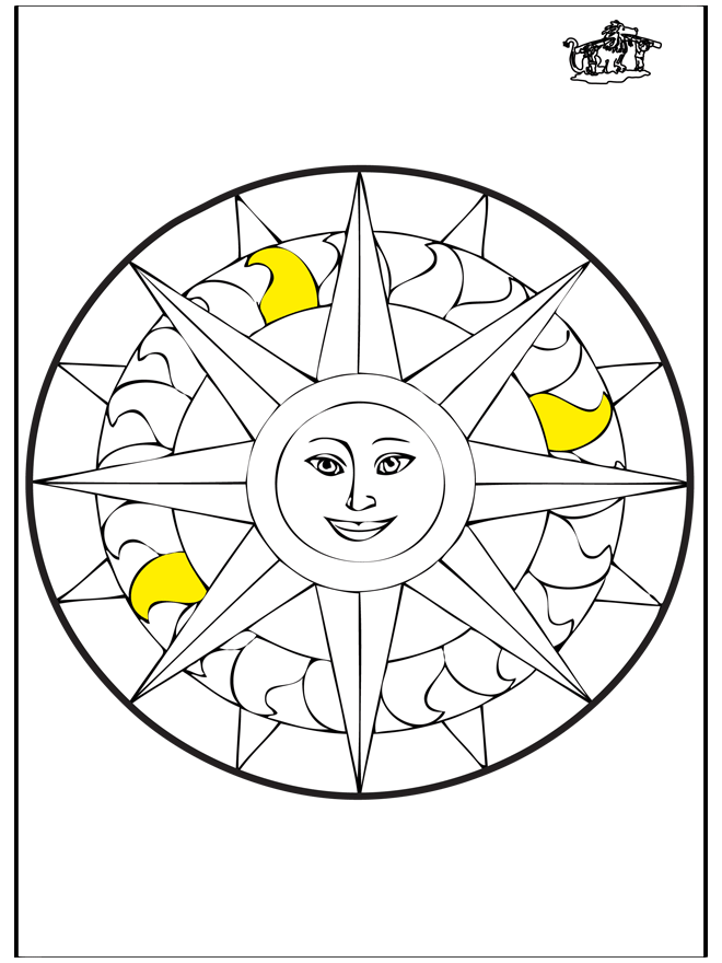 Мандала - Солнце