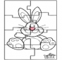 Пасхальный заяц - головоломка 3