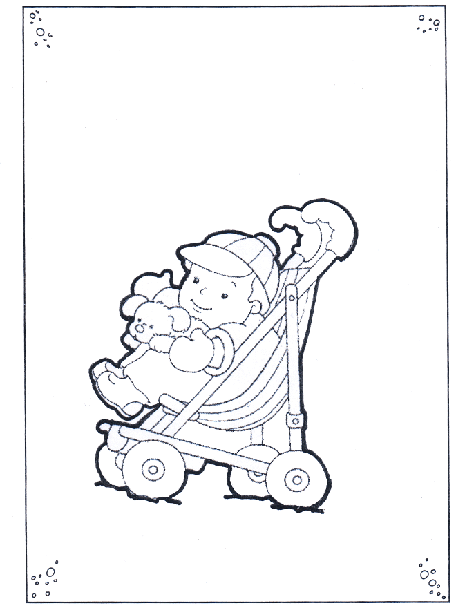 Ребенок в коляске - Дети