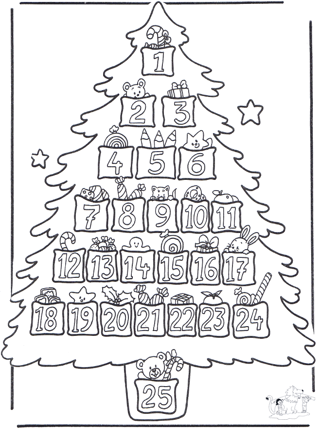 Рождественский календарь