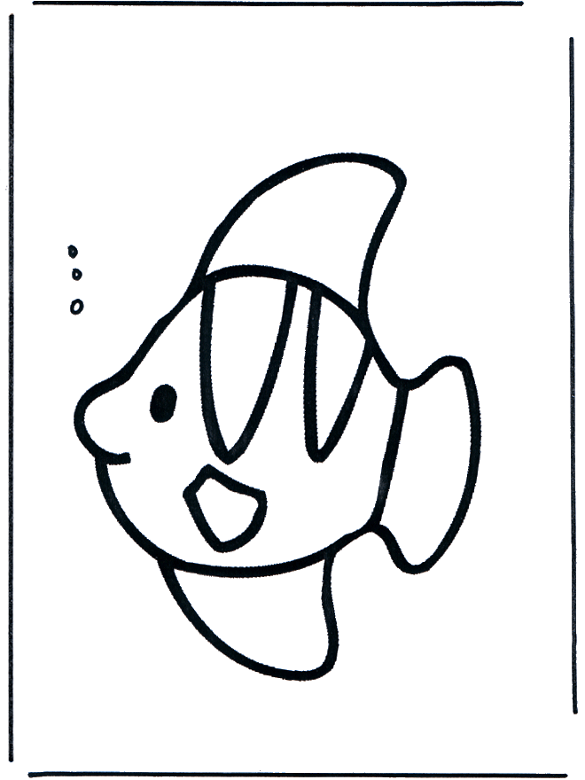 Рыба под водой - Водоплавающие животные
