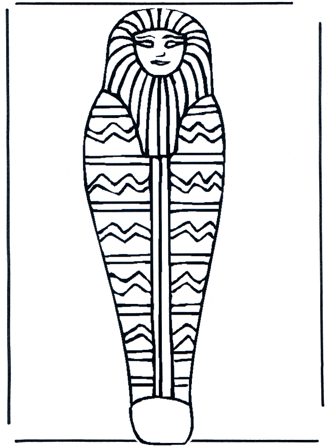 Саркофаг фараона - Египет