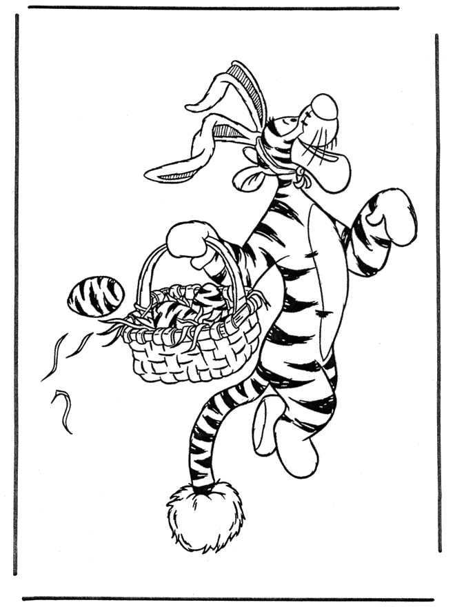Тигра - Пасхальный Заяц - Винни Пух