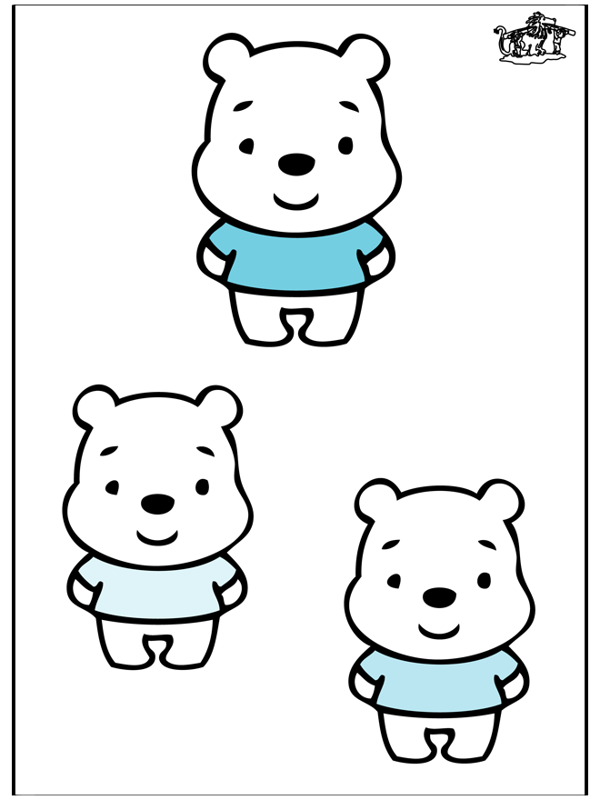 Три медведя - животные